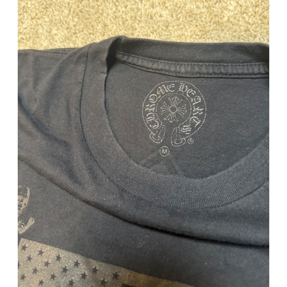Chrome Hearts Foti American Flag T-Shirt Size M - Picture 3 of 8